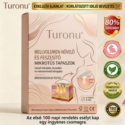 🔥Turonu® 🛒Zaawansowane plastry z nano-mikroigłami do celowej modelowania biustu