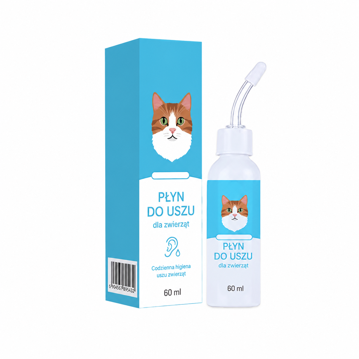 🔥 Dzisiaj RABAT 50% | CureVivo® Środek do czyszczenia uszu dla psów i kotów 👩‍🔬Delikatna naturalna pielęgnacja uszu z ekstraktami roślinnymi 🌿