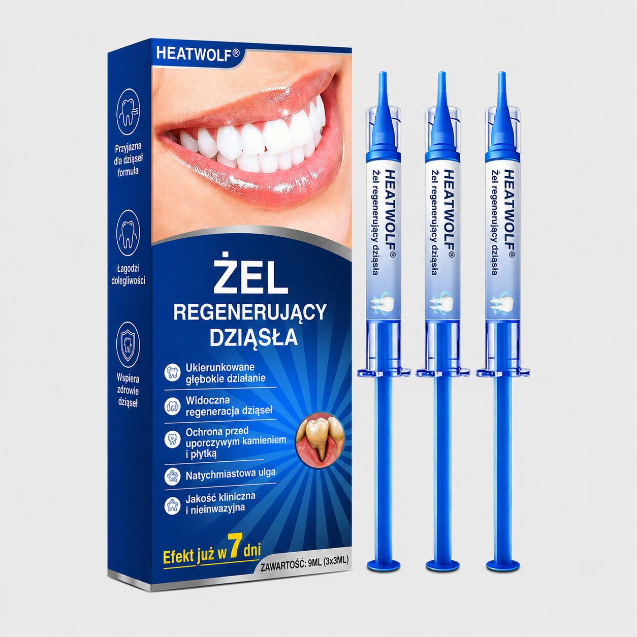 🇵🇱👨‍⚕️✅🦷HEATWOLF® GumRevive Żel naprawczy przy paradontozie🍔