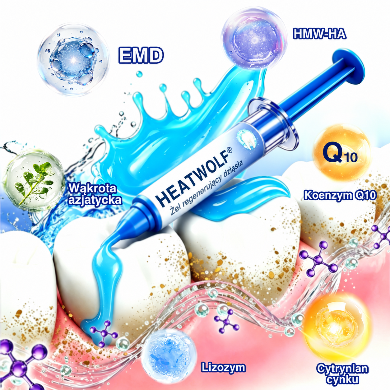 🇵🇱👨‍⚕️✅🦷HEATWOLF® GumRevive Żel naprawczy przy paradontozie🍔