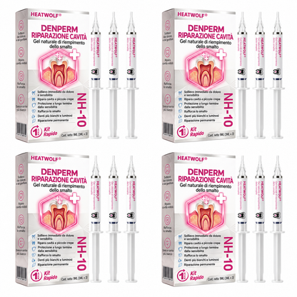 HEATWOLF® DenPerm Gel per il riempimento delle carie e la rigenerazione naturale dello smalto dentale🎈
