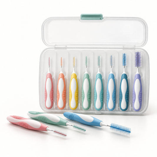 Set di scovolini interdentali ergonomici